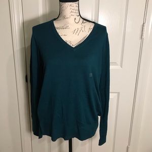 Loft large v-neck sweater